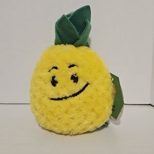 Smiling Pineapple Plush Clip On